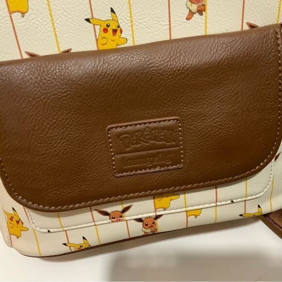 NWOT Loungefly Pokemon Mini Backpack Pikachu Ever Striped